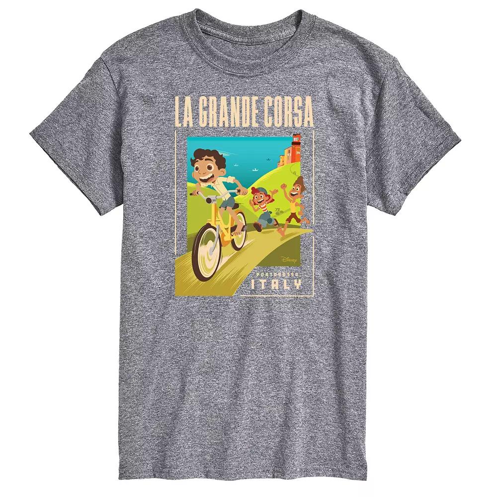 Disney / Pixar's Luca Big & Tall La Grande Postcard Graphic Tee, Men's,  Product Image