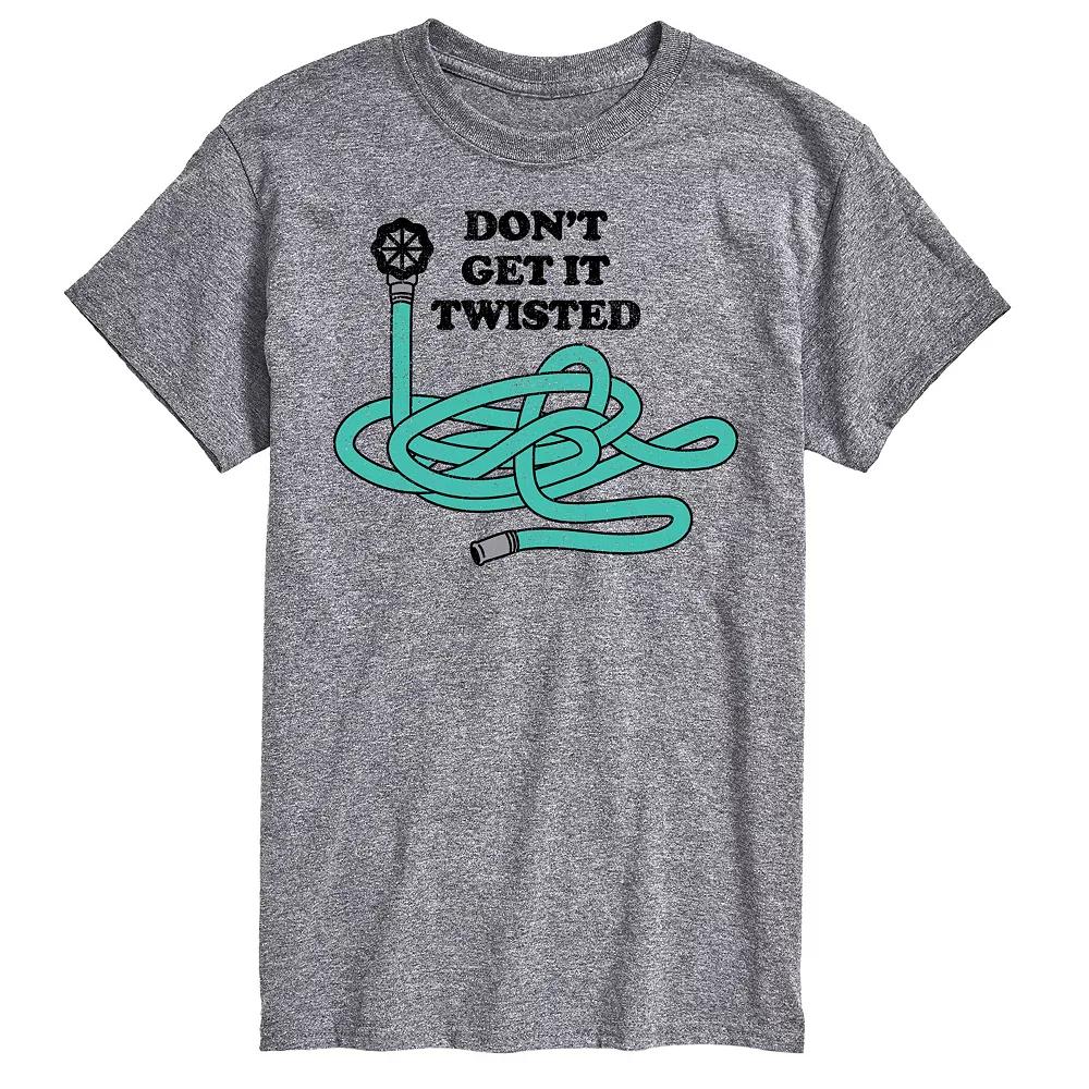 Big & Tall Don't Get It Twisted Graphic Tee, Men's,  Product Image