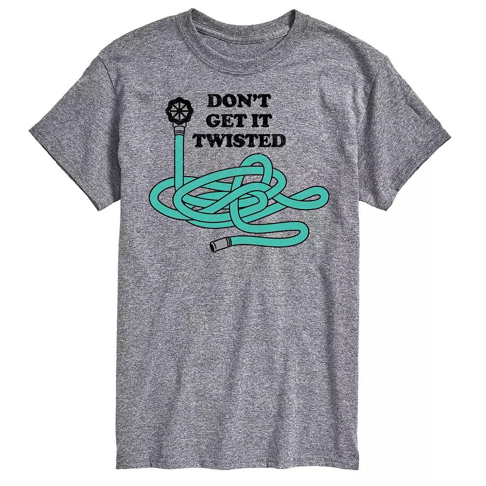 Big & Tall Don't Get It Twisted Graphic Tee, Men's,  Product Image
