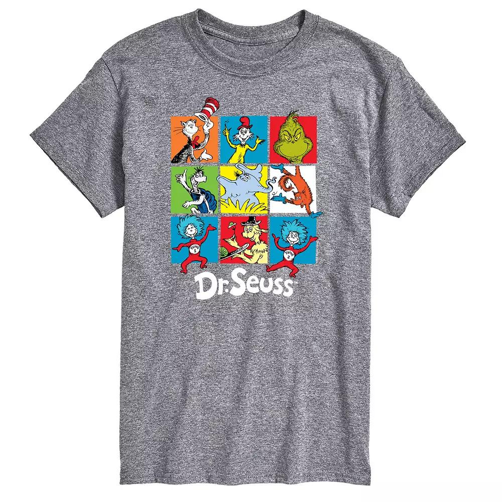 Men's Dr. Seuss Grid Tee,  Product Image