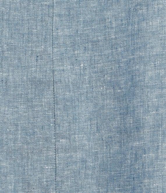 Bryn Walker Plus Wilder Cross-Dyed Linen Boat Neck Dolman Sleeve Tunic Product Image