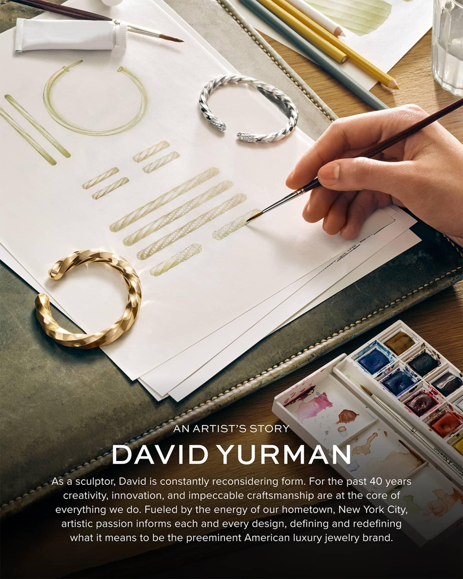 Womens Chatelaine Stud Earrings in Sterling Silver Product Image