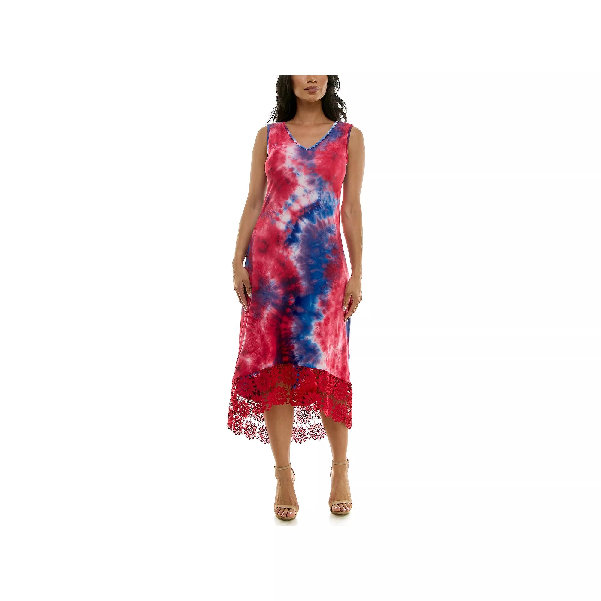 Women's Nina Leonard High-Low Midi Dress,  Product Image