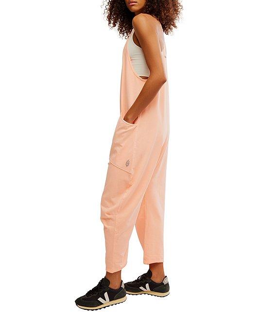 Free People FP Movement Sleeveless Scoop Neck Ankle Length Patch Pocket Hot Shot Onesie Product Image
