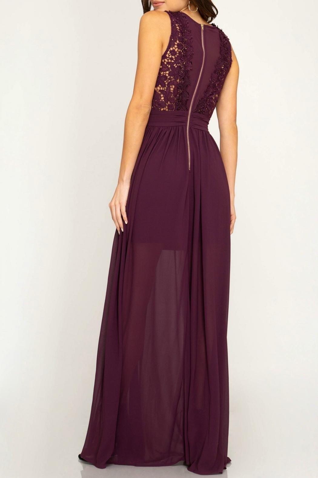 Crochet Bodice Maxi Product Image