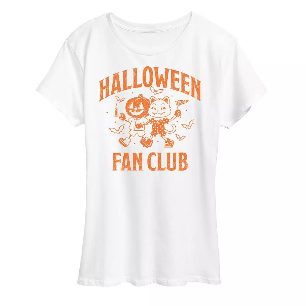 Women's Halloween Fan Club Graphic Tee,  Product Image