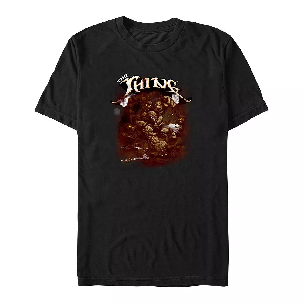 Big & Tall Marvel Fantastic Four The Thing Darkness Graphic Tee, Men's,  Product Image