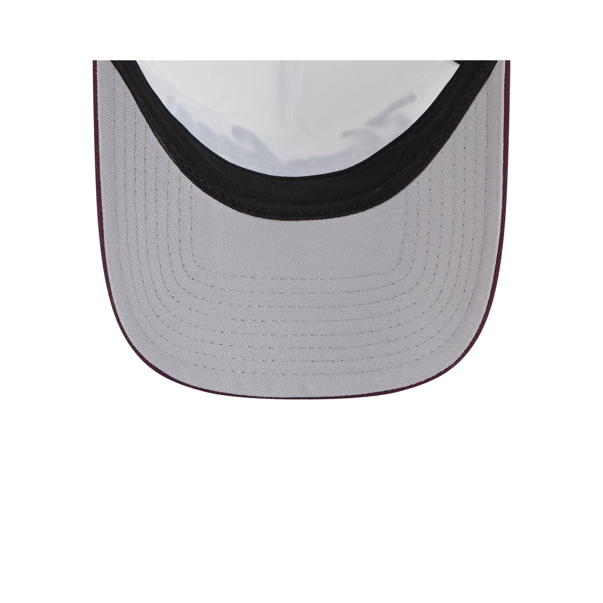 Atlanta Braves Distressed 9FORTY A-Frame Trucker Hat Male Product Image