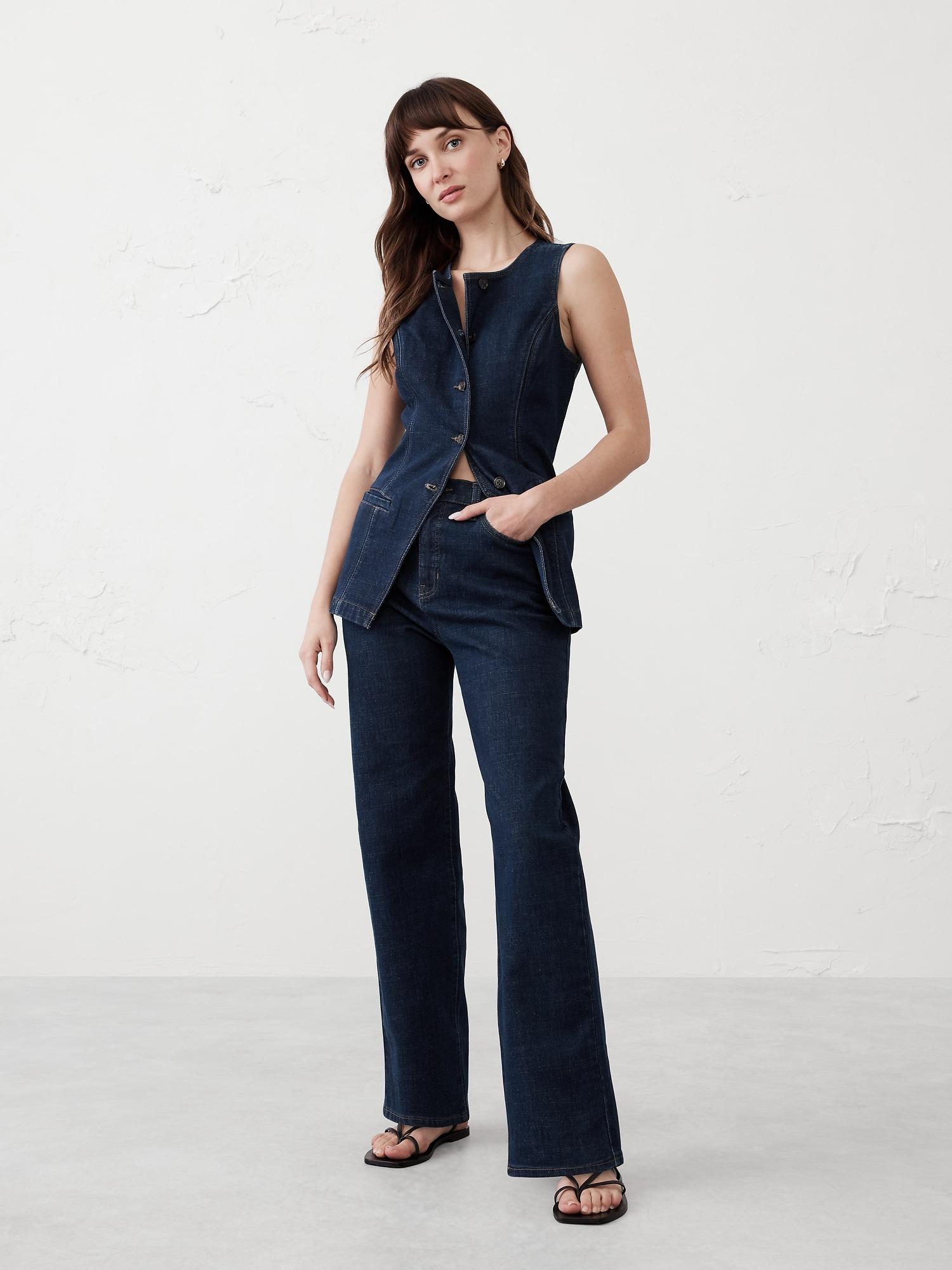 Ultra High-Rise Straight Jean Product Image