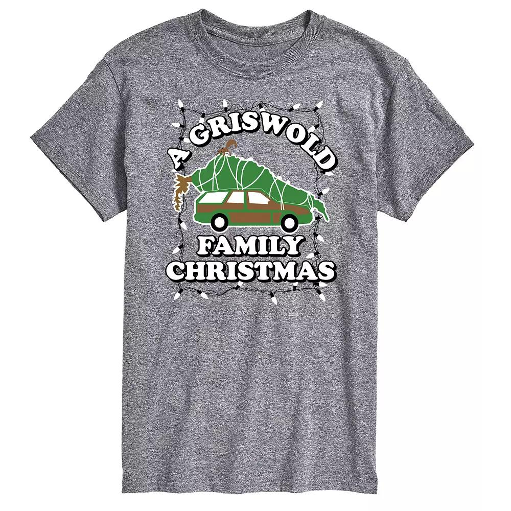 Big & Tall National Lampoon's Christmas Vacation Griswold Van Graphic Tee, Men's,  Product Image