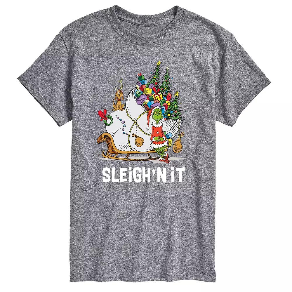 Men's Dr. Seuss The Grinch Sleighn Tee,  Product Image