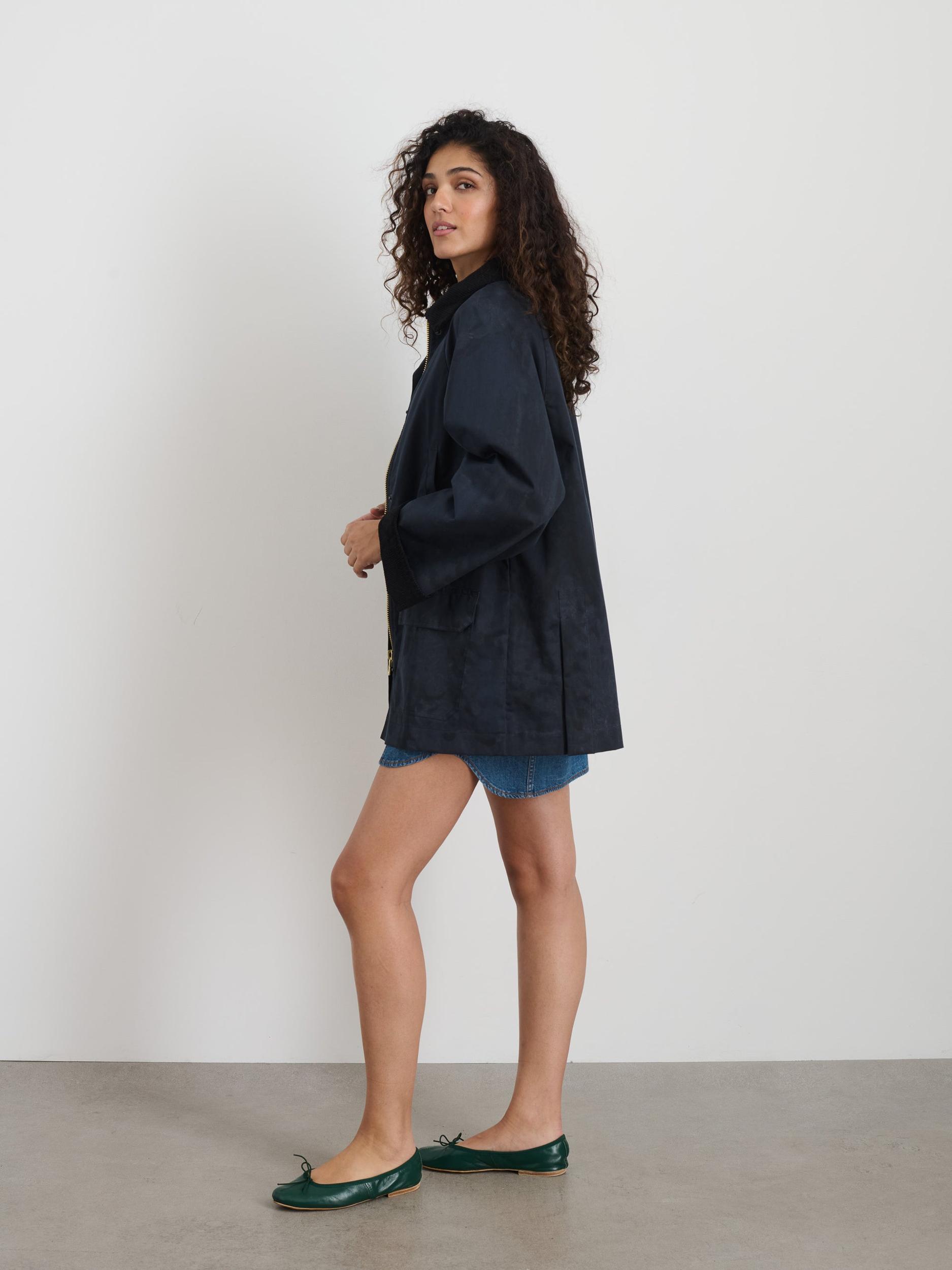 Chiltern Street Jacket In Waxed Cotton Product Image