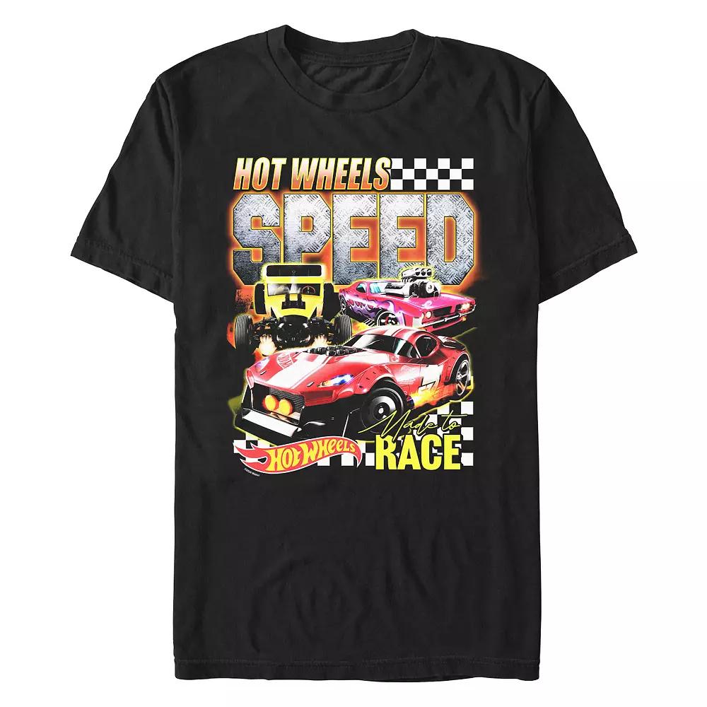 Men's Hot Wheels Speed Made To Race Graphic Tee,  Product Image