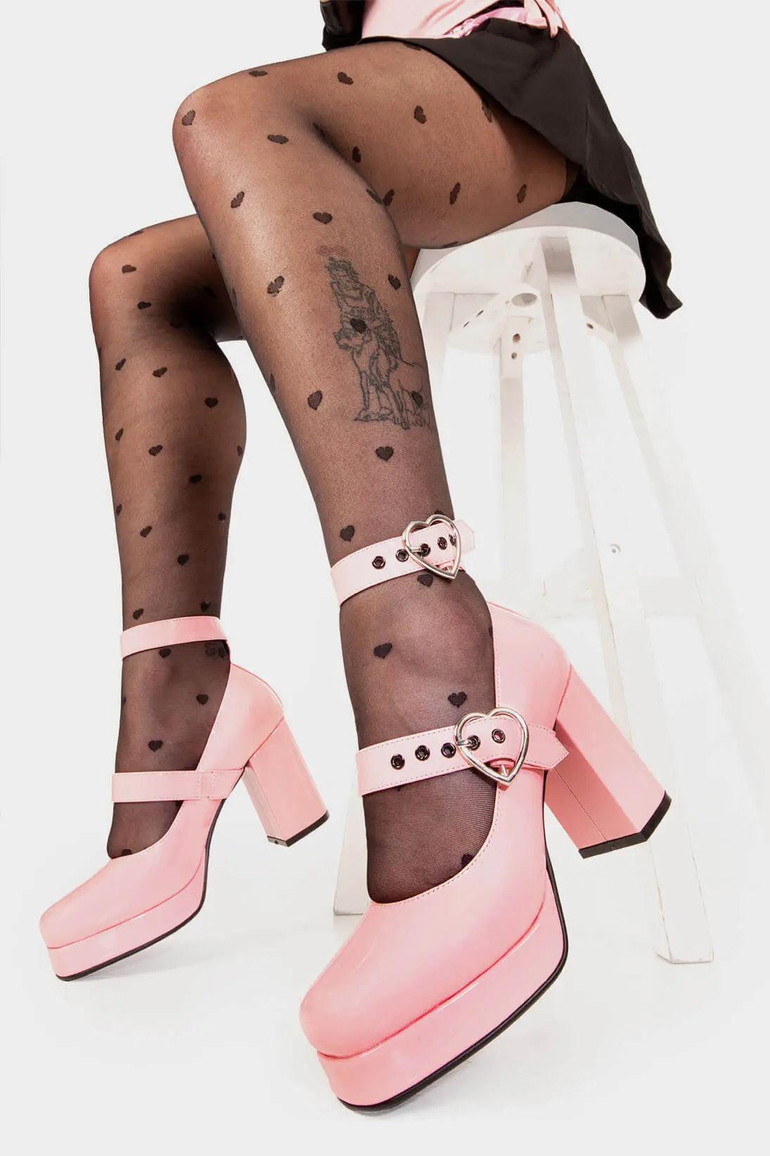 Chrome Heart Platform Heels Product Image