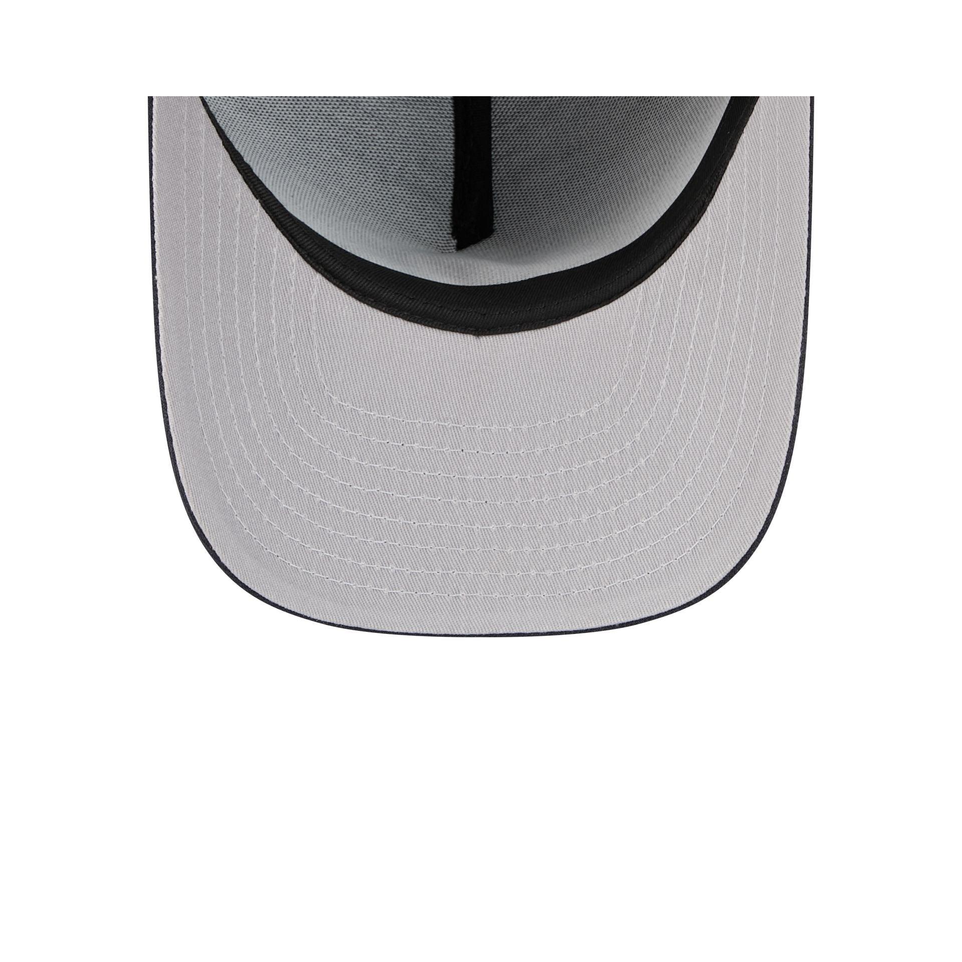 Columbus Blue Jackets Washed 9FIFTY A-Frame Snapback Hat Male Product Image