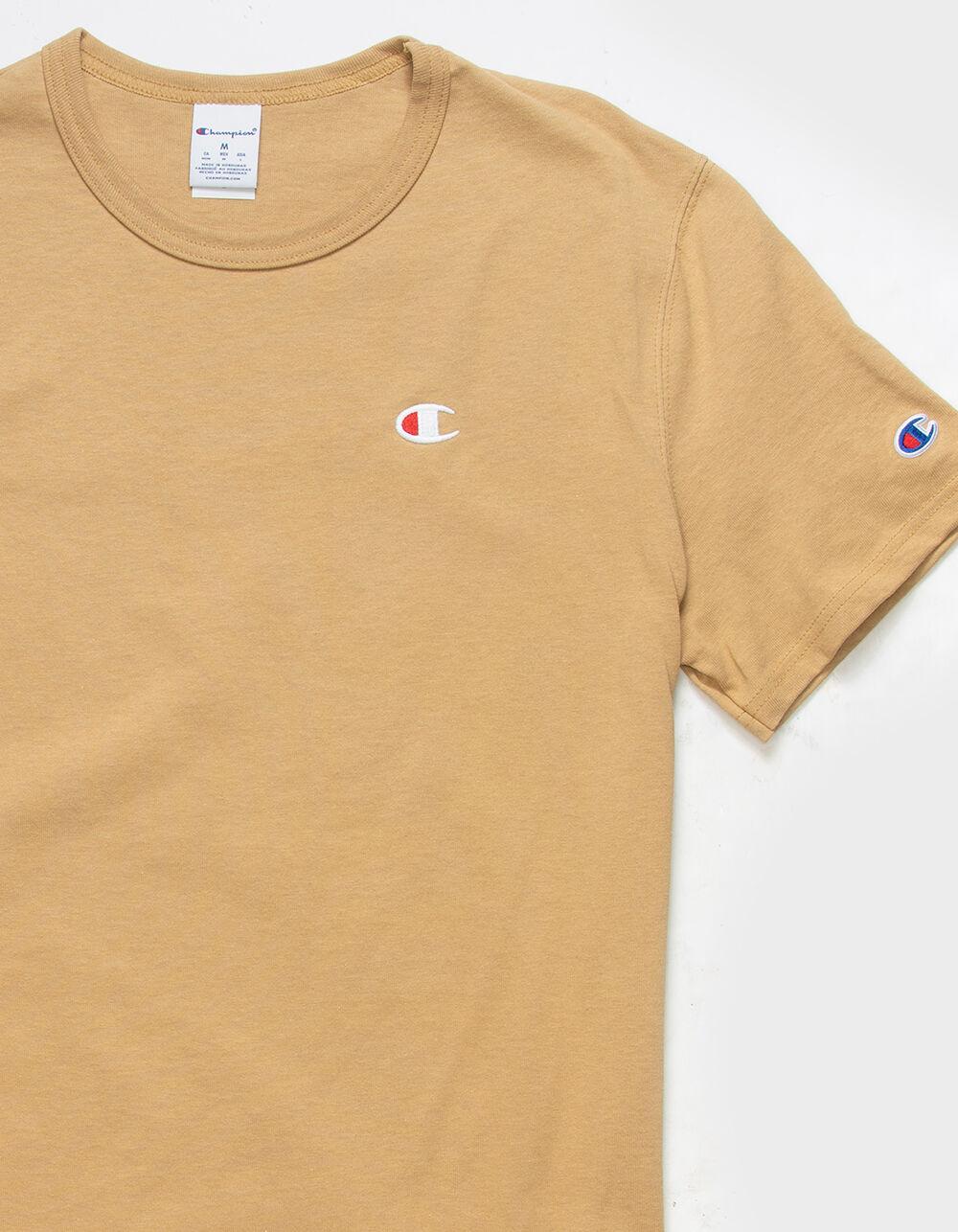 CHAMPION Reverse Weave Mens Tee - SAND Product Image