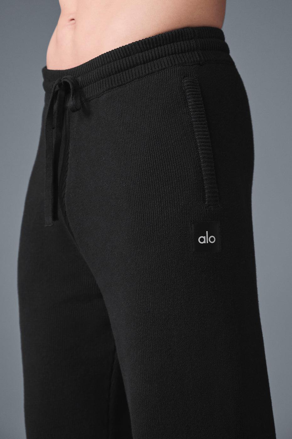 Scholar Straight Leg Sweatpant - Black Male Product Image