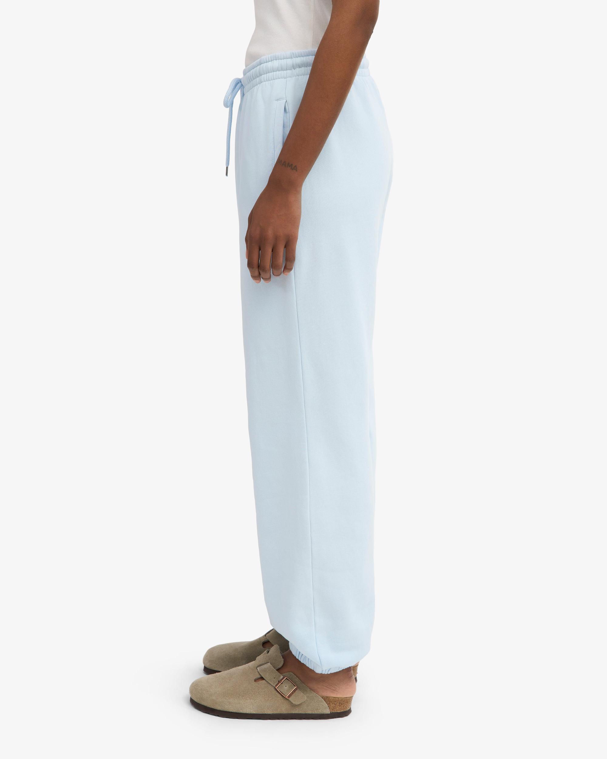 Organic Relaxed Sweatpants - Polar Blue Product Image