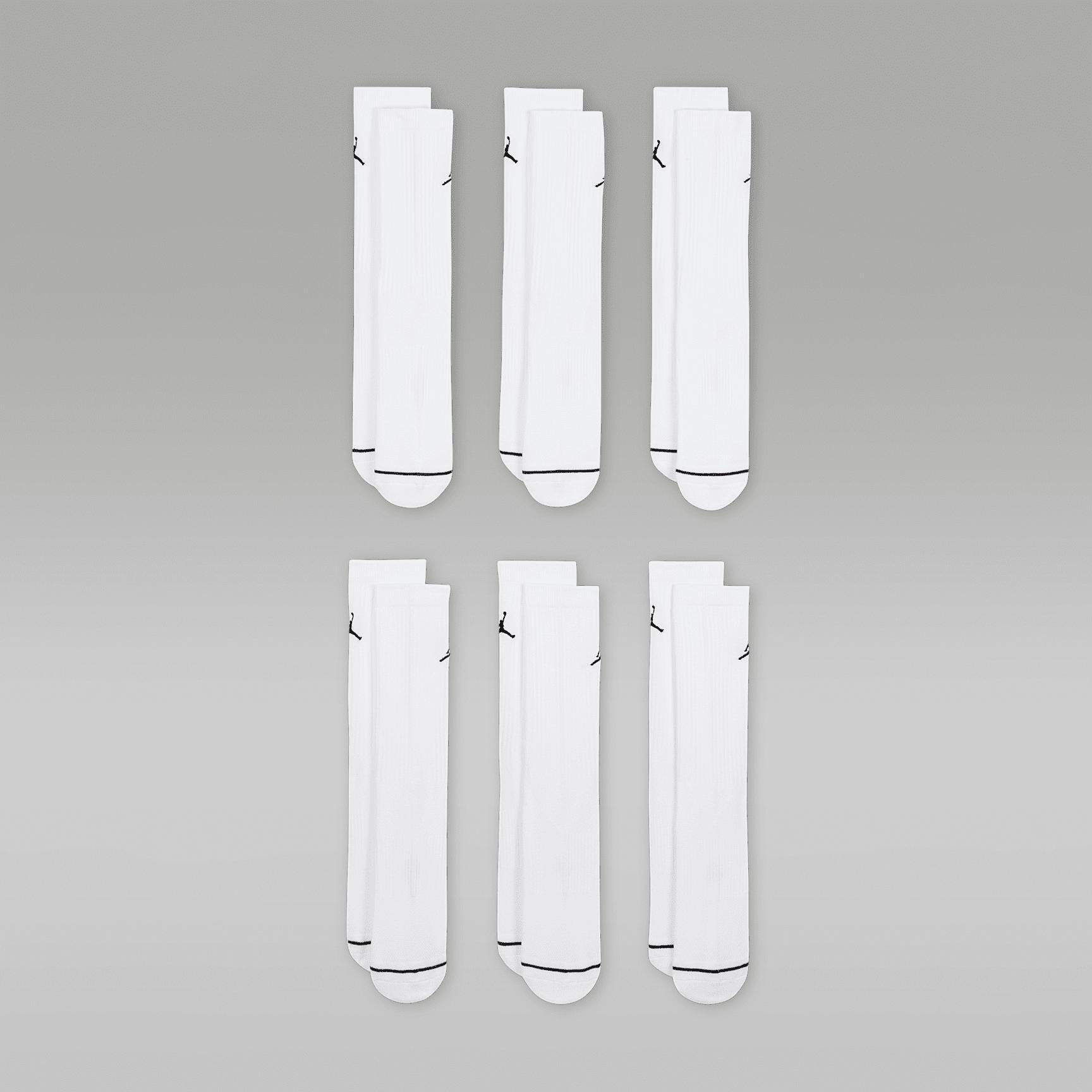 Jordan Everyday Cushioned Crew Socks (6 Pairs) Product Image