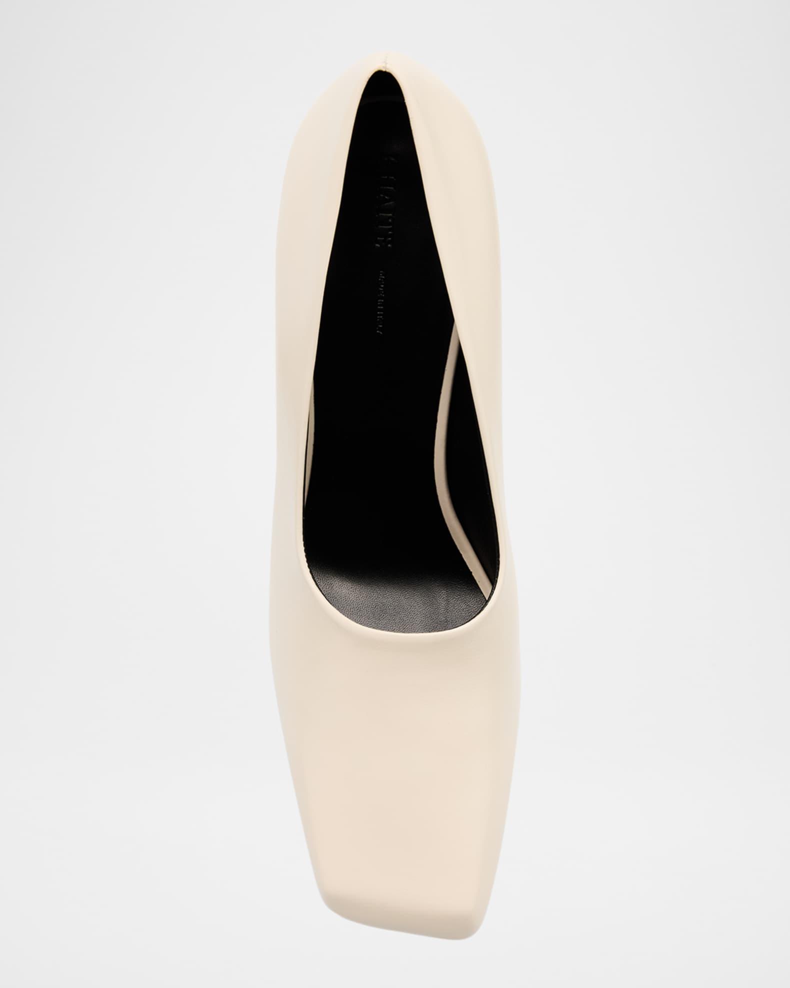 Eva Calfskin Leather Pumps Product Image
