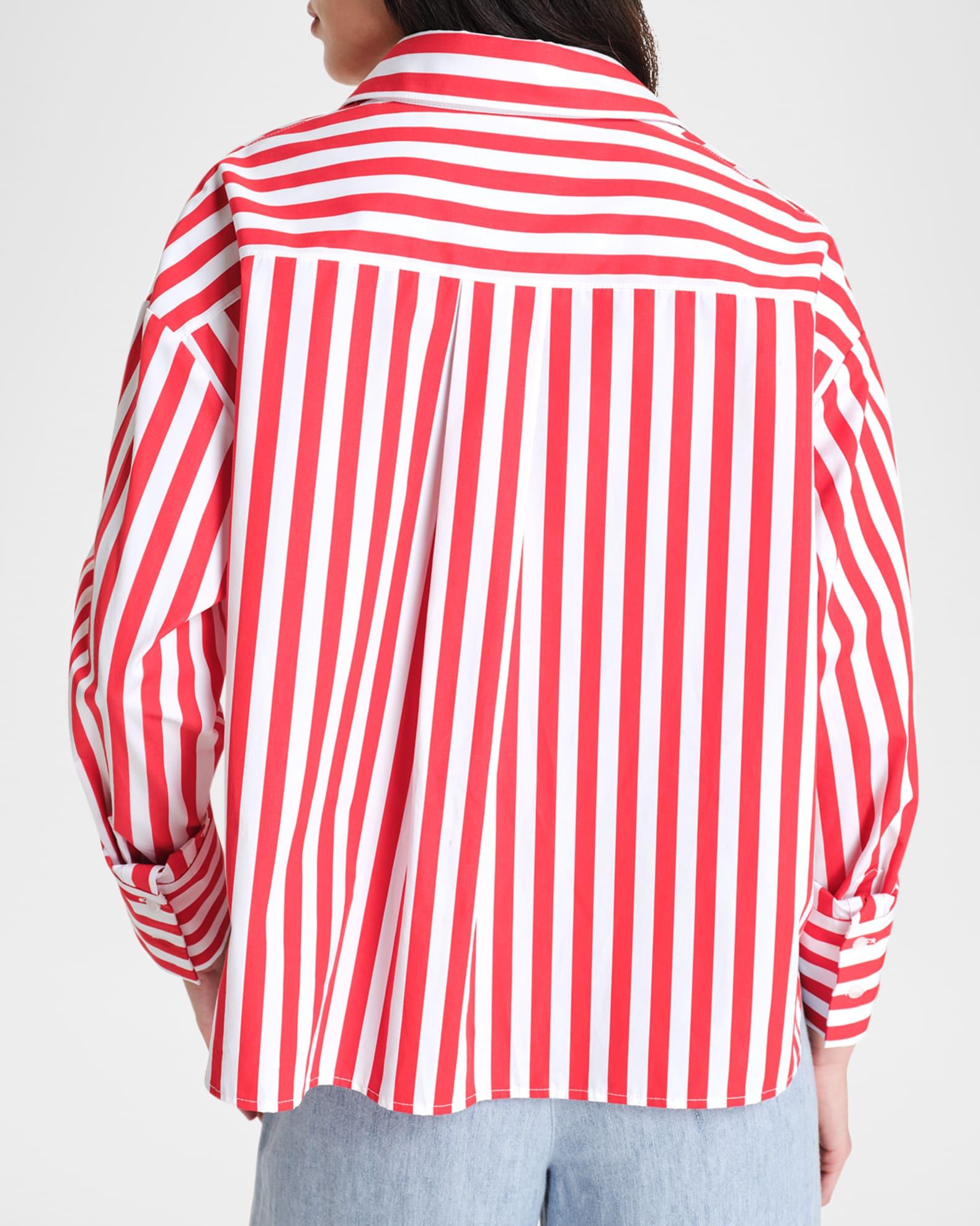 J.D. Striped Button-Front Shirt Product Image