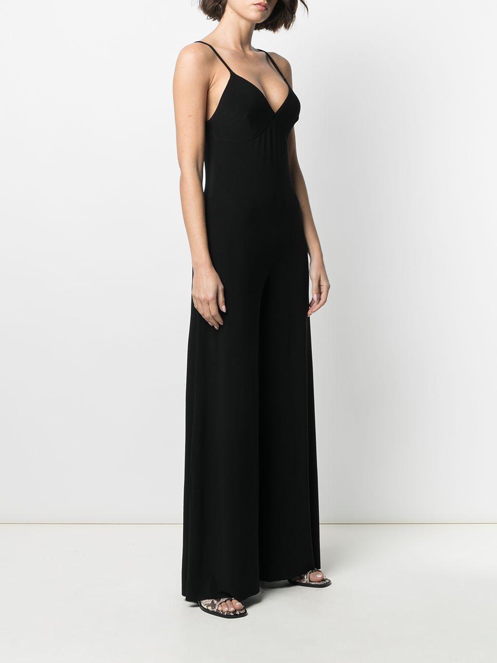 plunging V-neck jumpsuit Product Image