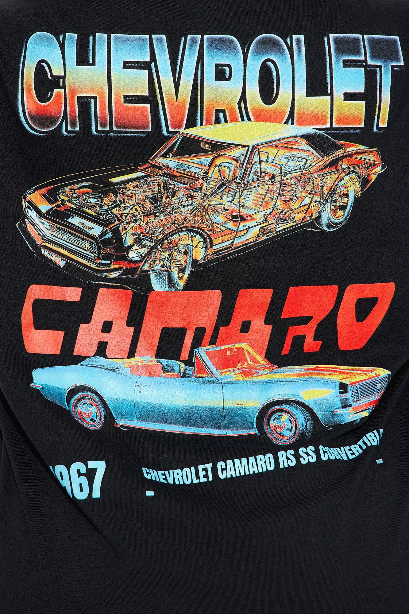 Camaro Multi Hit Oversized Tee - Black Female Product Image