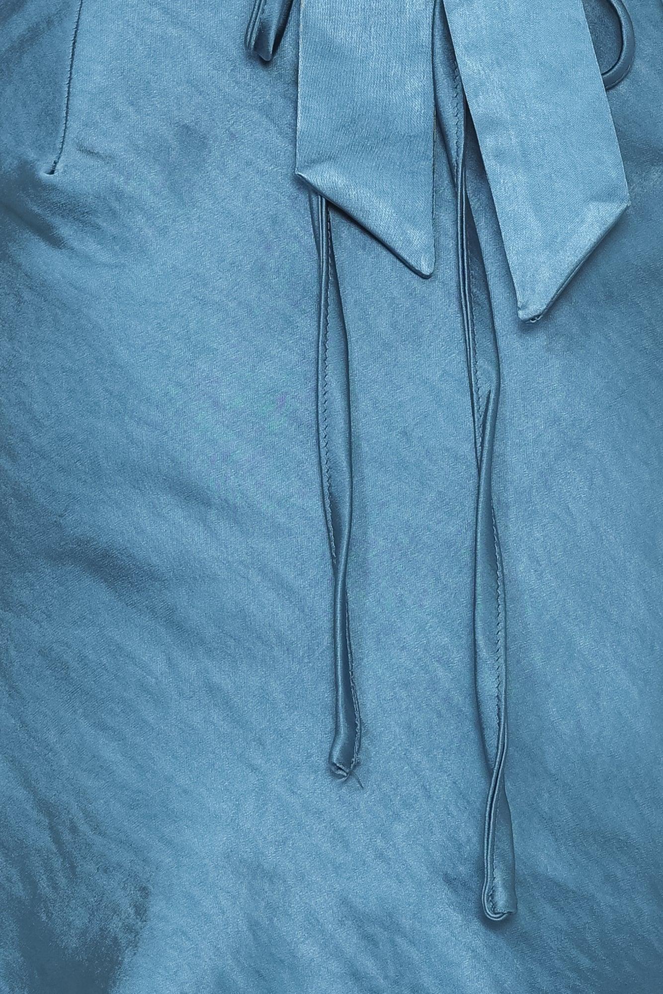 Curiosity Is Key Skirt Blue Product Image