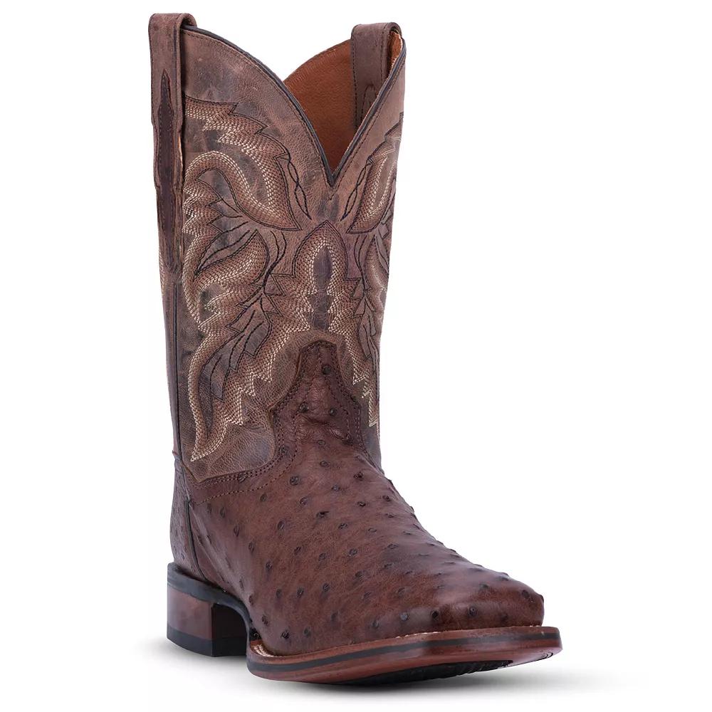 Dan Post Alamosa Full Quill Ostrich Men's Cowboy Boots,  Product Image
