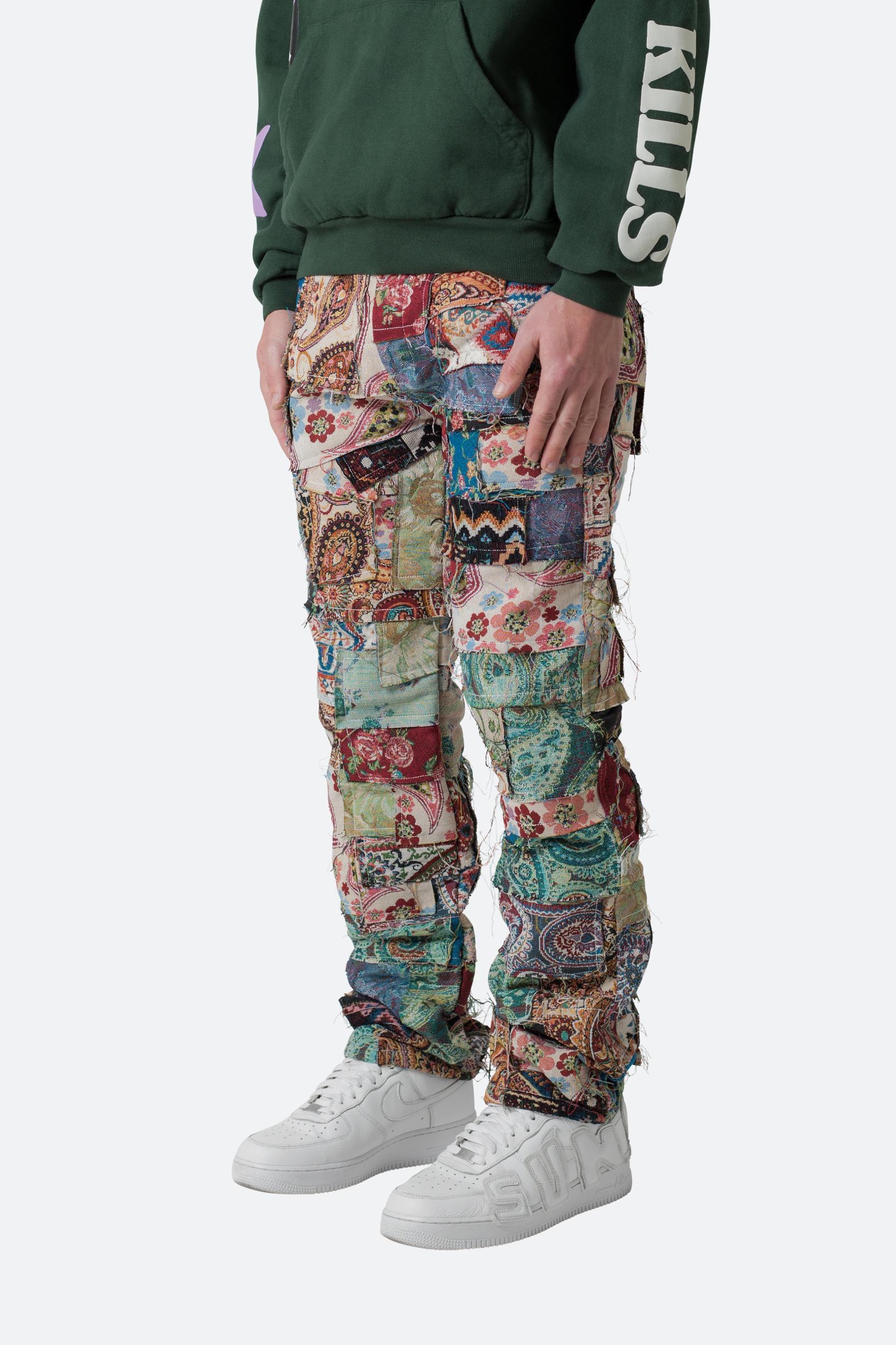 Paneled Blanket Pants - Multi Male Product Image