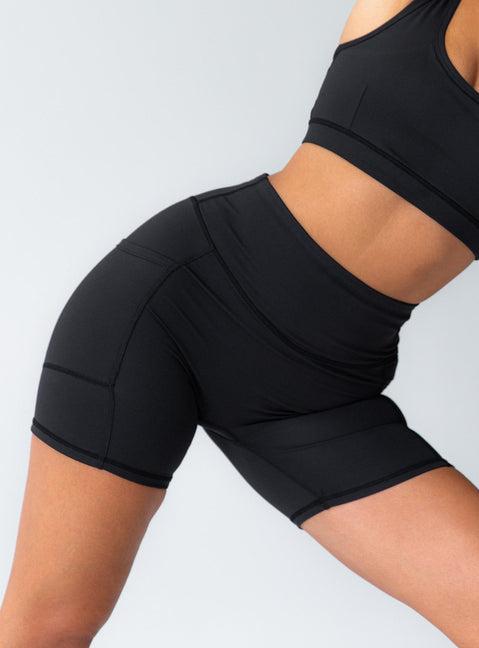 Conquer Activewear Shorts Black Product Image