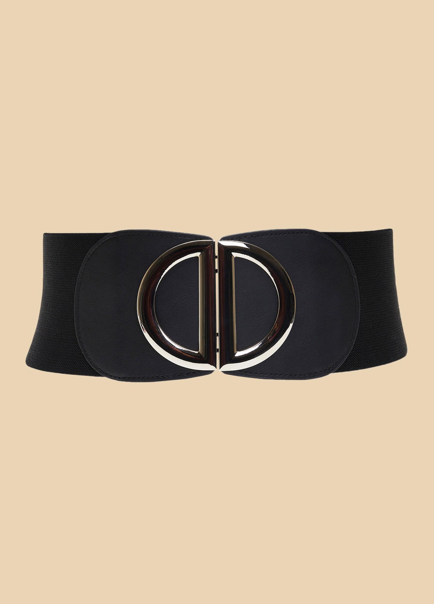 Buckle Embellished Stretch Belt Product Image