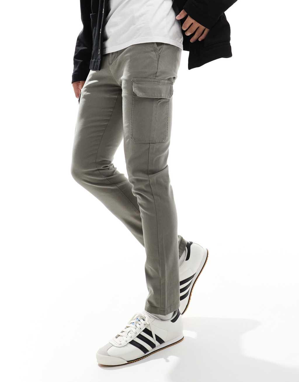 ASOS DESIGN skinny cargo pants Product Image