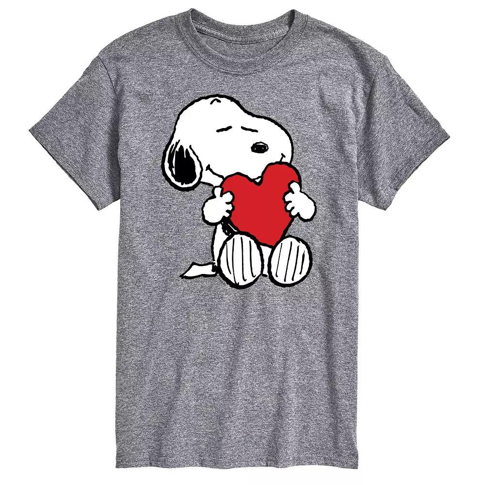 Men's Peanuts Valentine's Hugging Tee,  Product Image