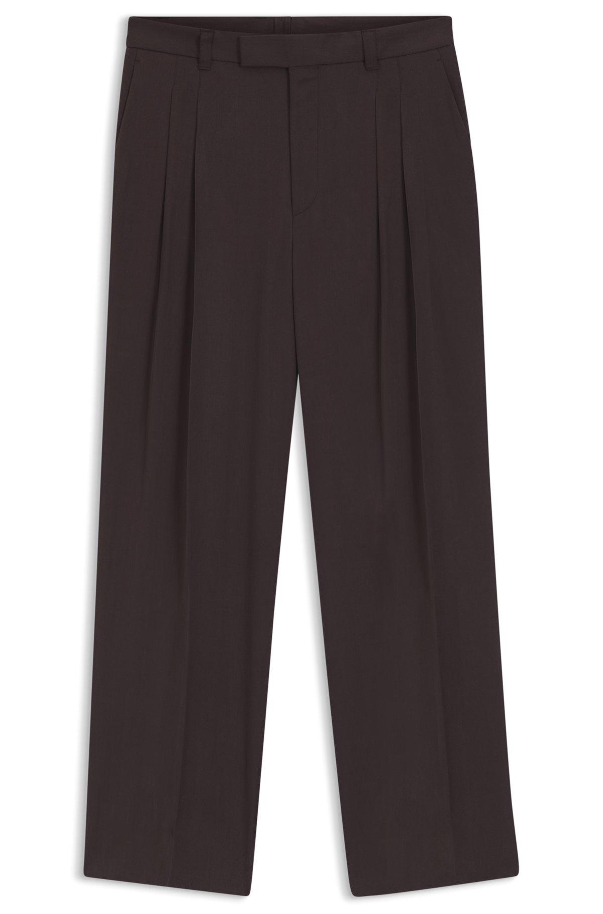 Oversized-fit trousers in twill Product Image