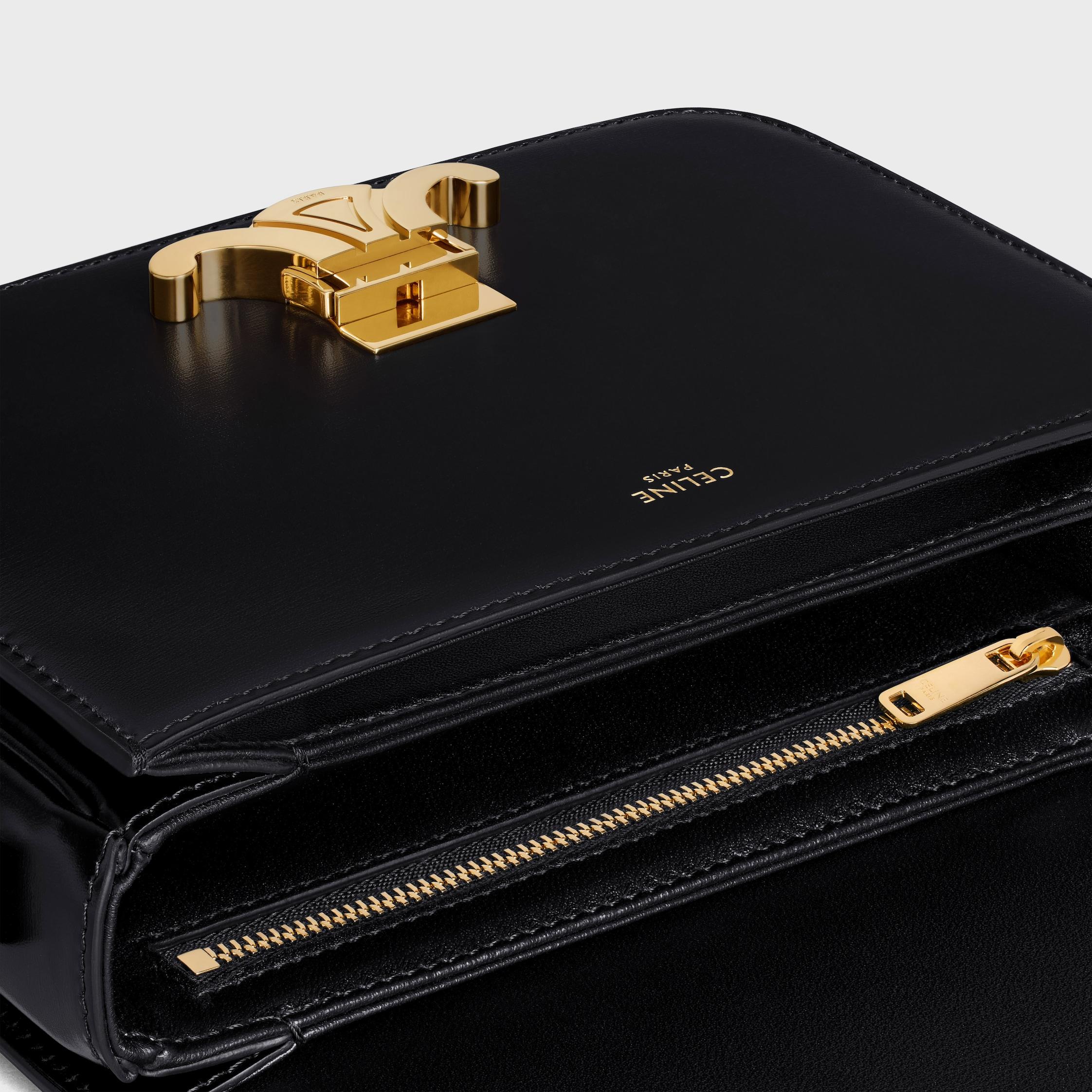 TEEN TRIOMPHE BAG IN shiny calfskin Product Image