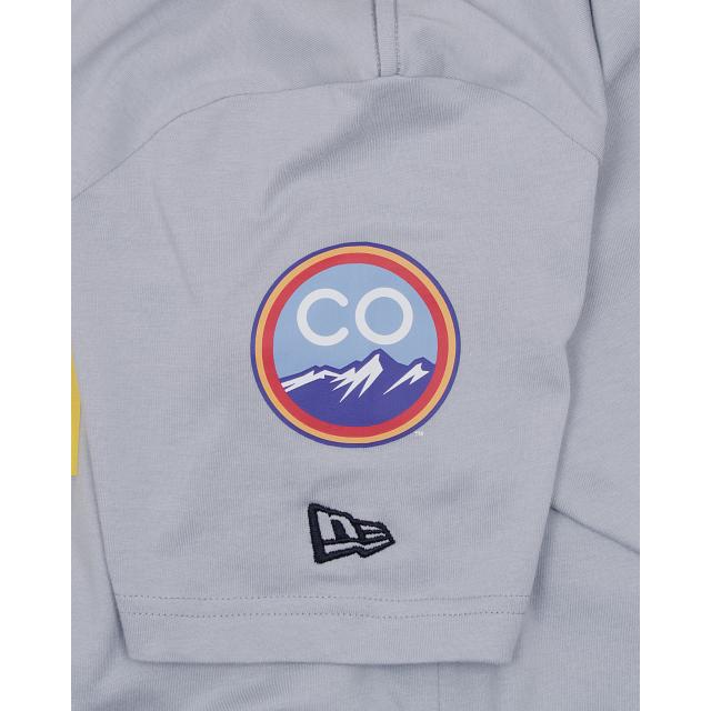 Colorado Rockies City Connect Gray T-Shirt Male Product Image