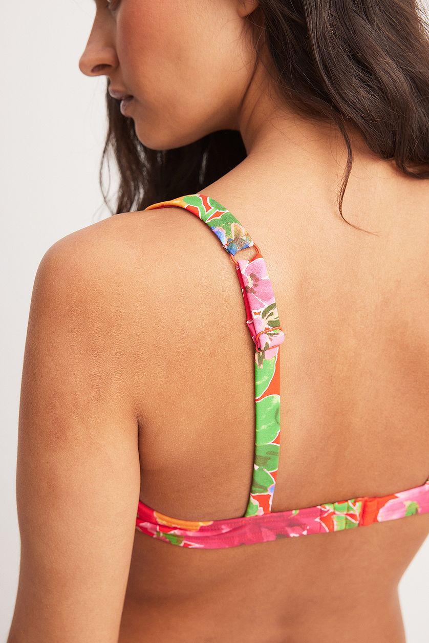 Wide Strap Wire Bikini Bra Product Image