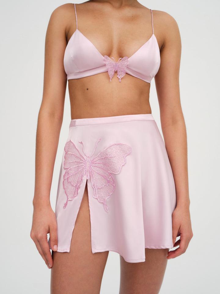 Truette Bralette Top — Pink Product Image