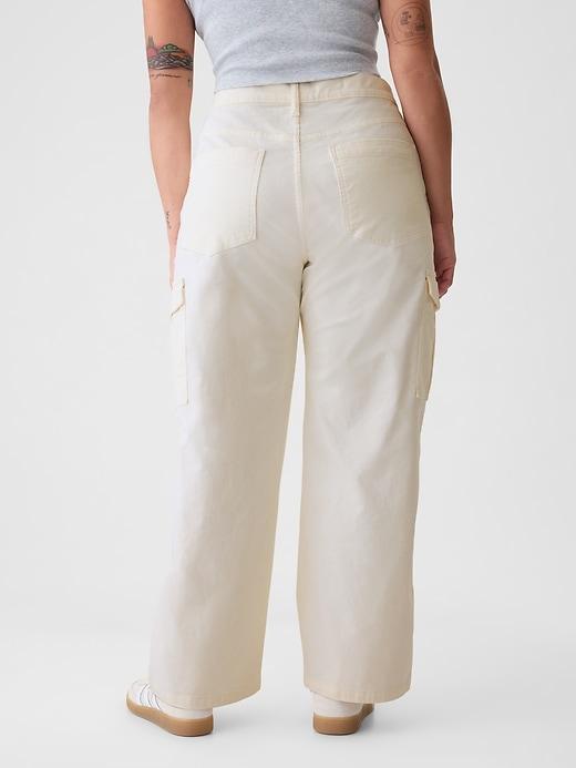 Mid Rise Corduroy '90s Loose Cargo Pants Product Image