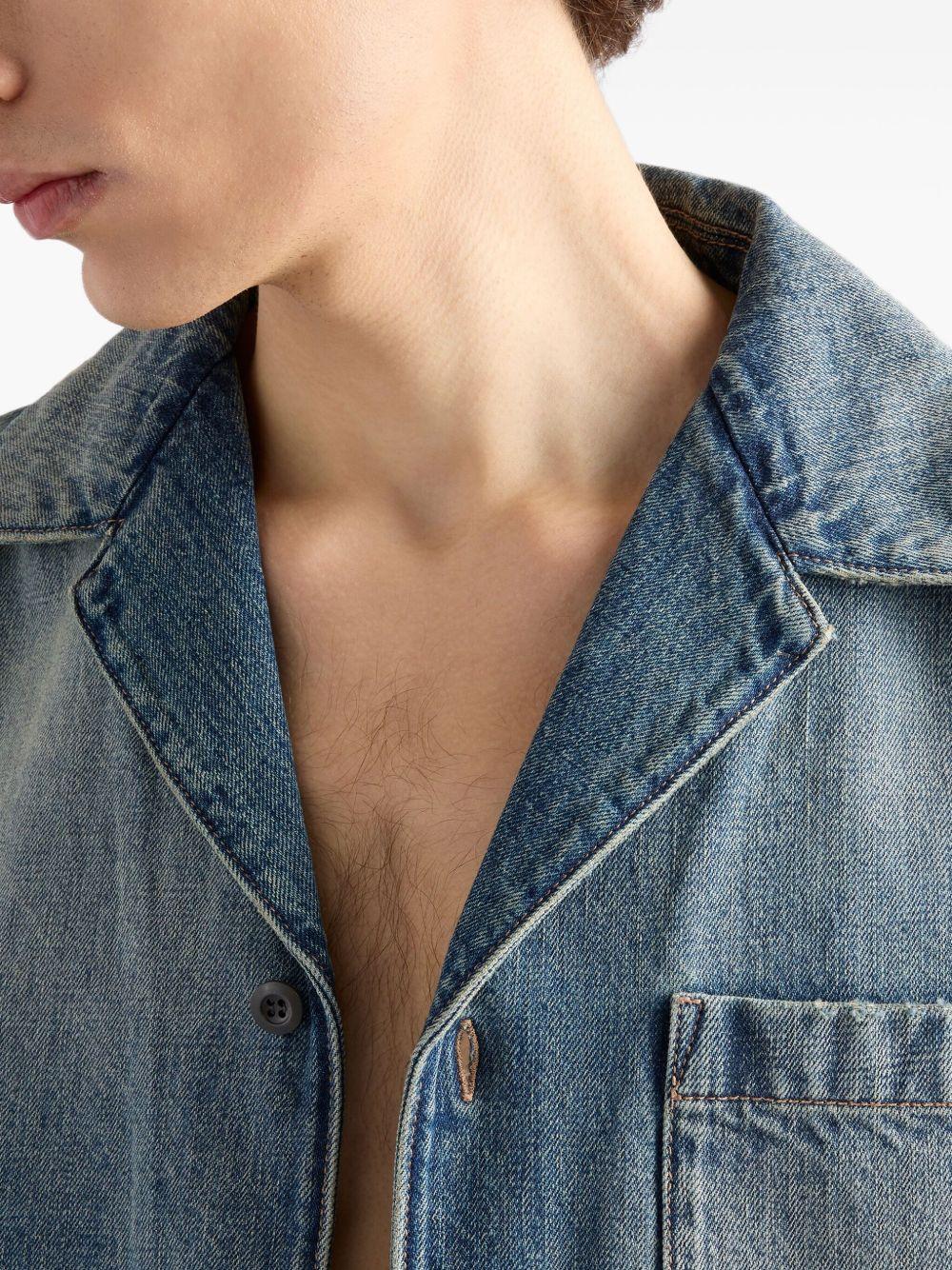 denim shirt Product Image