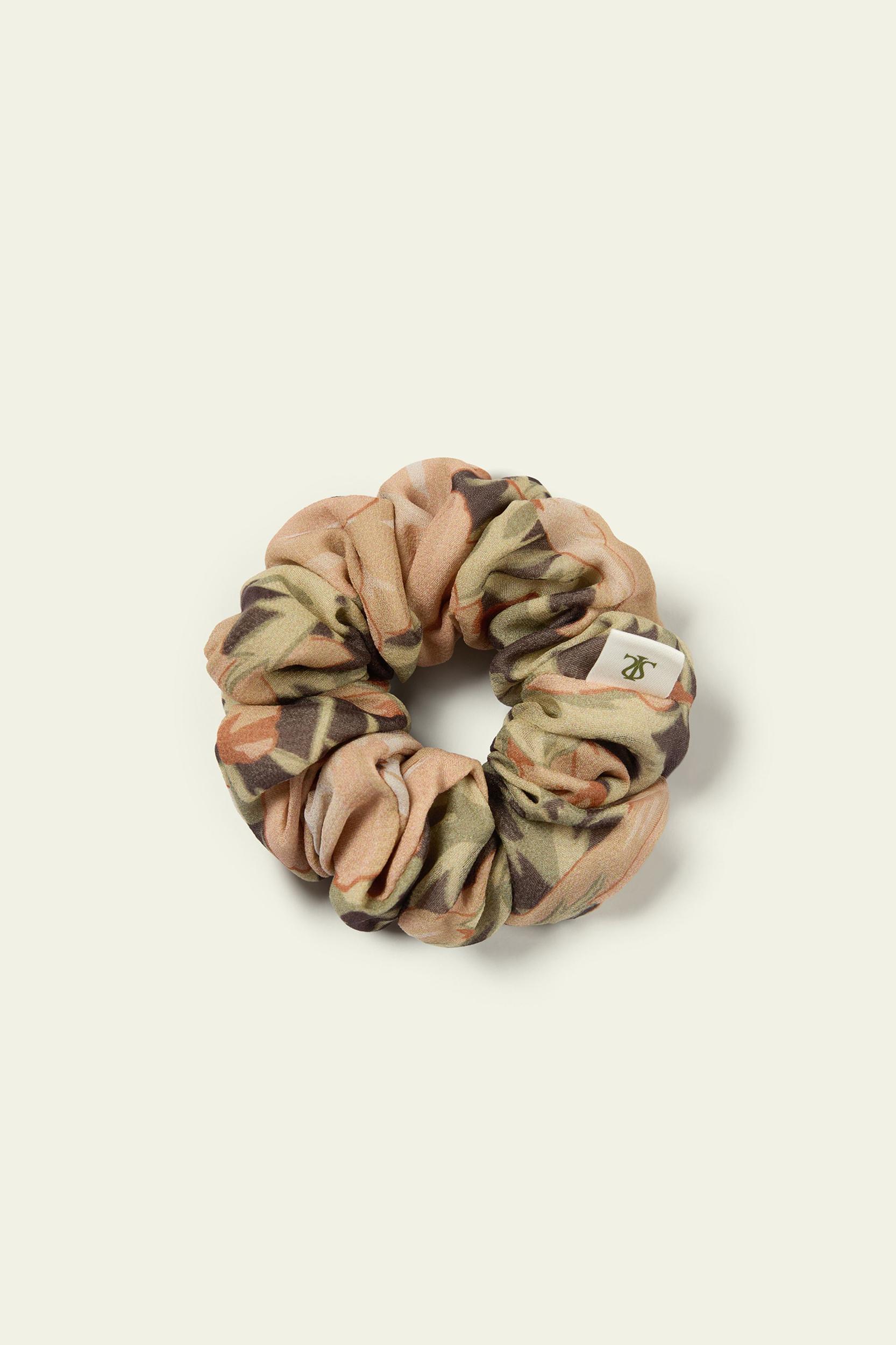 Poppy Bloom Scrunchies - Made With Liberty Fabric Product Image