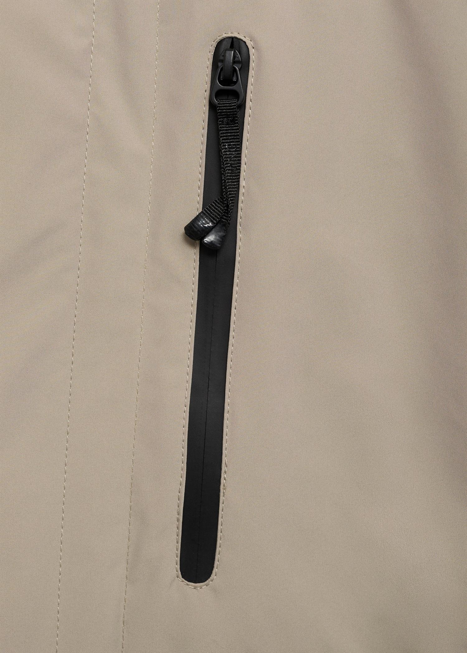 COOLMAX® technology waterproof parka - Men | MANGO USA Product Image