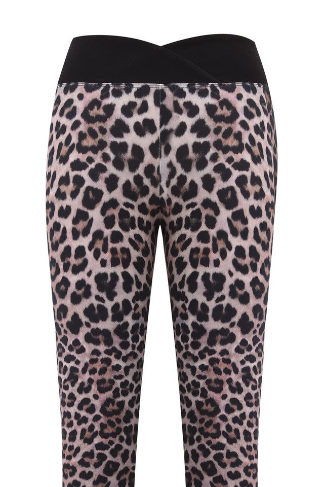 BLARE CROSSOVER PANT - LEOPARD Product Image