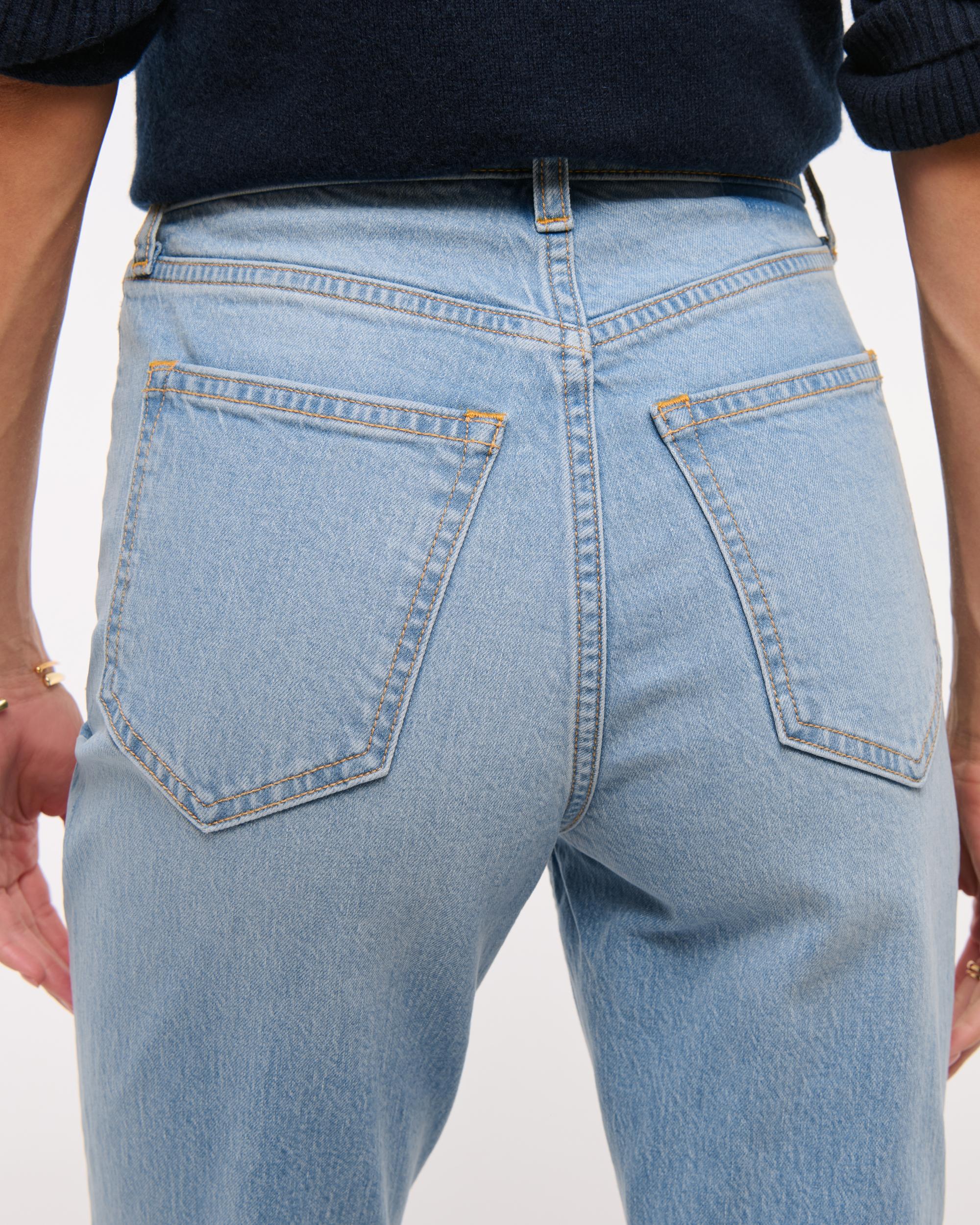 Ultra High Rise Ankle Straight Jean Product Image