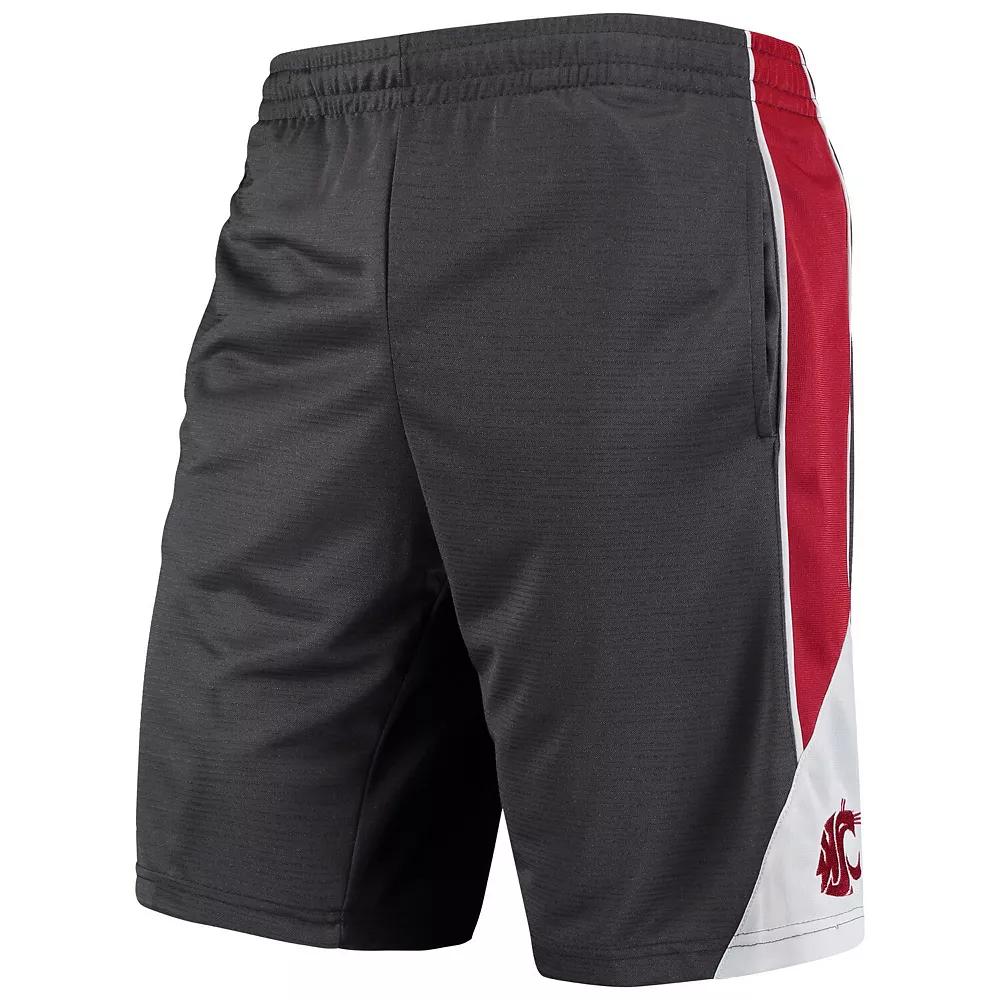 Men's Colosseum Charcoal Washington State Cougars Turnover Team Shorts,  Product Image