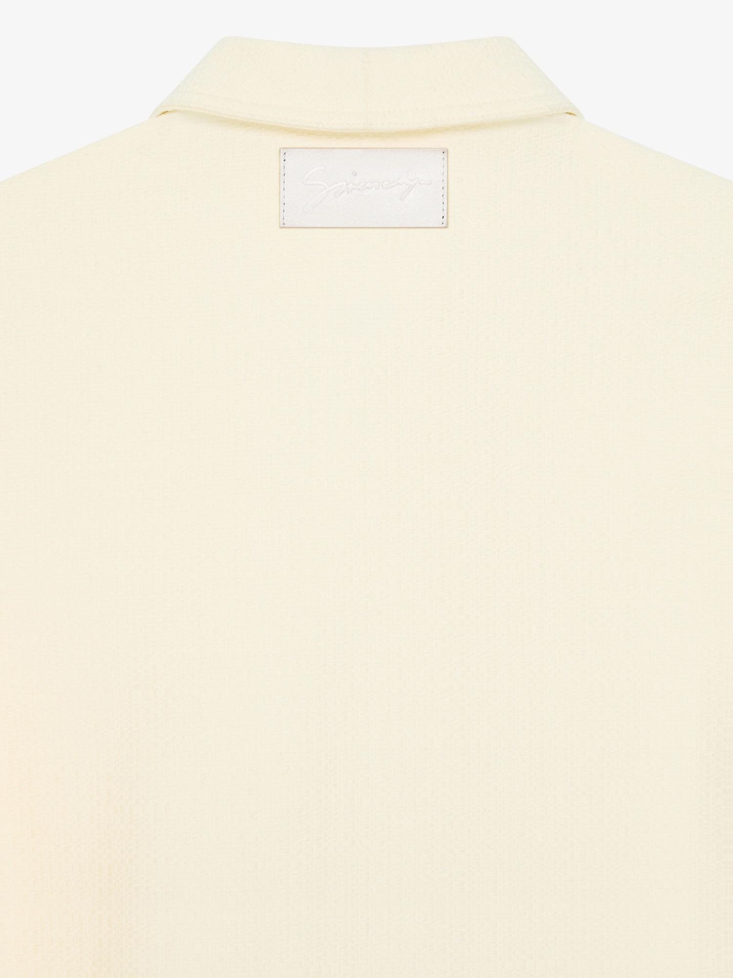 Jacket in denim with 4G jewel buttons Product Image