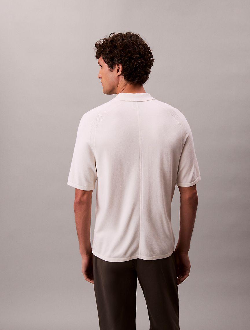 Tech Knit Sweater Polo Shirt Product Image