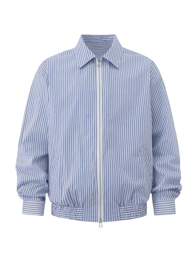 RT No. 12484 BLUE PLAID BUTTON-UP SHIRT Product Image