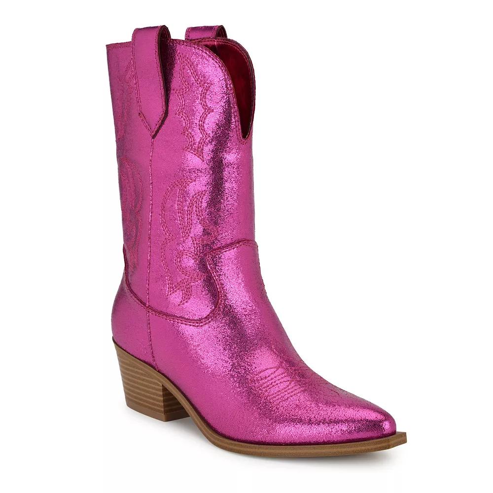 Nine West Yunela Women's Western Ankle Boots,  Product Image